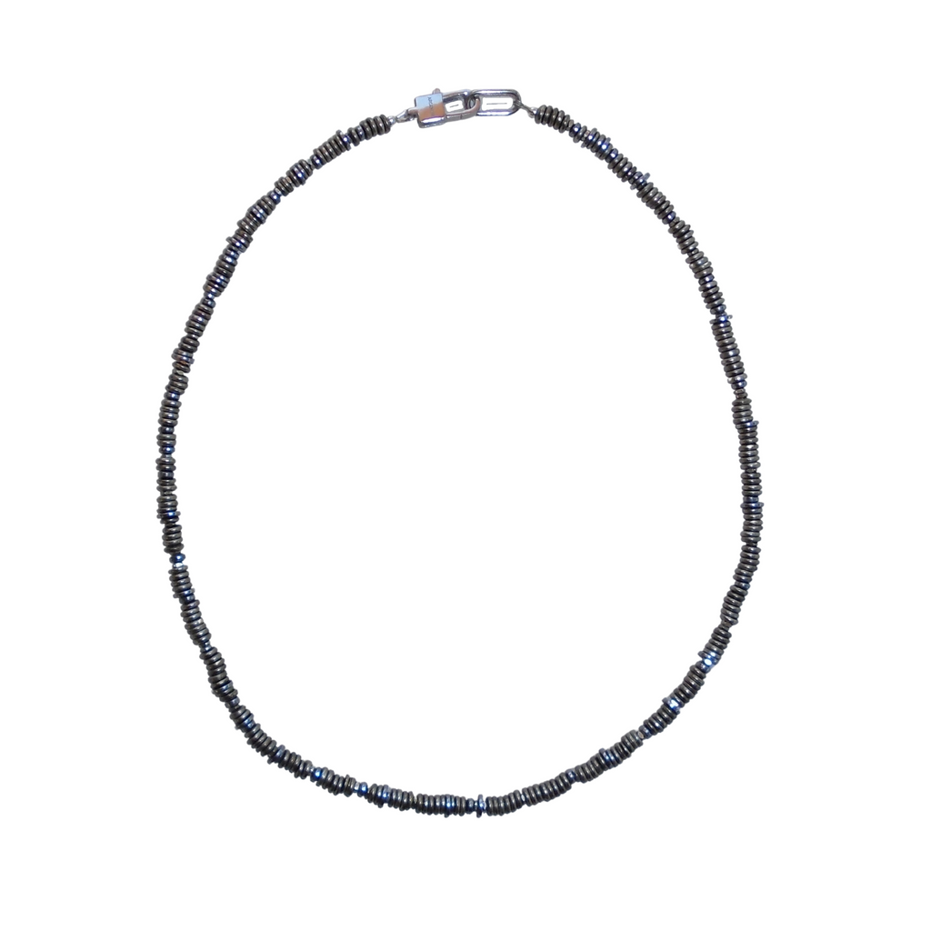 Cuff Clasp / Bracelet - Hematite