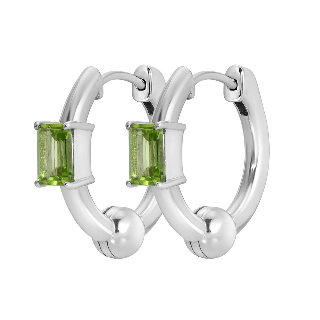 DECO Hoops - Peridot