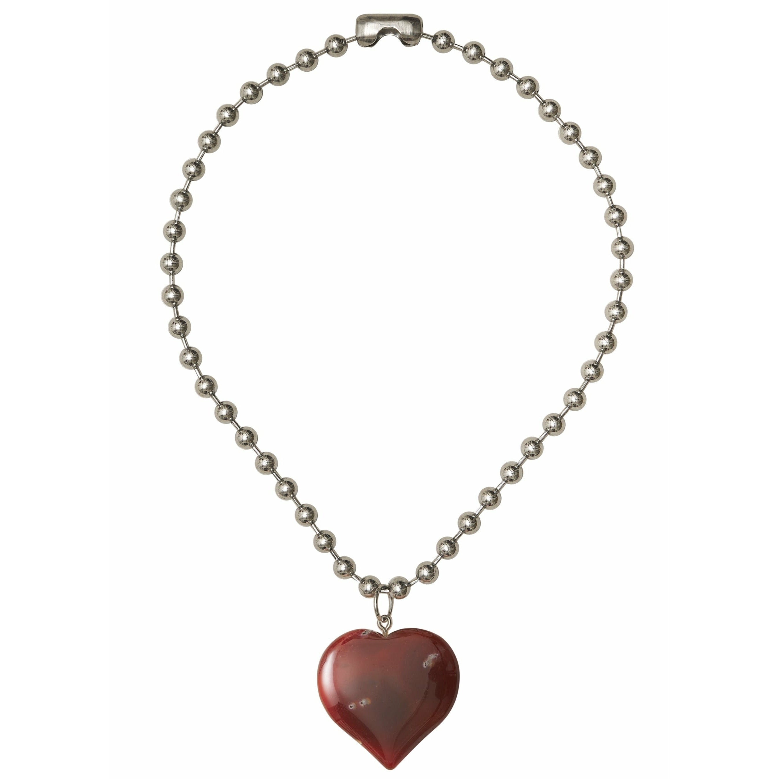 amulet carnelian necklace