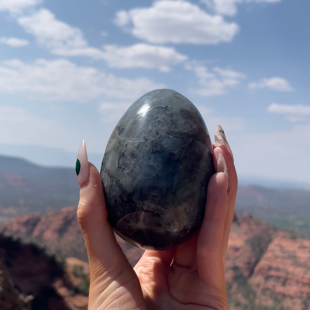 Labradorite Egg
