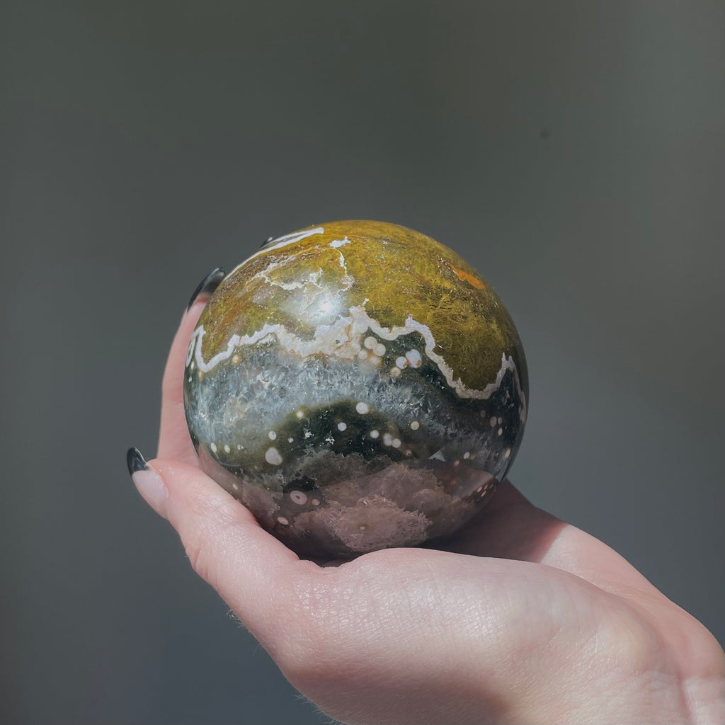 Ocean Jasper Sphere 2