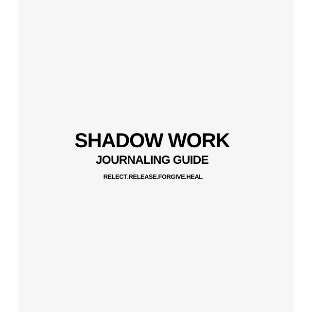 Shadow Work Journaling Guide